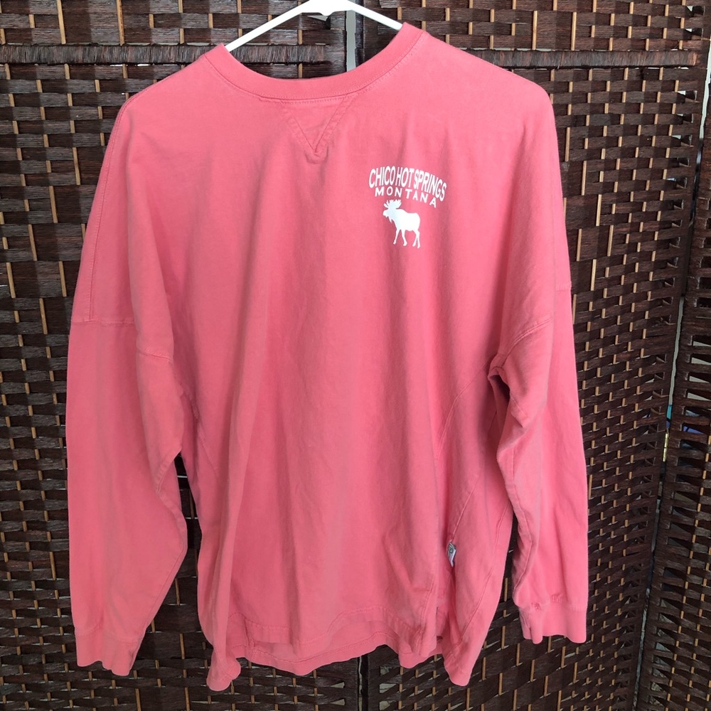 pink Montana Chico hot springs long sleeve